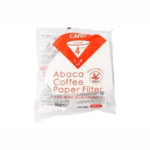 فلاتر القهوة المقطرة V60-02  من Cafec (١٠٠  فلتر)