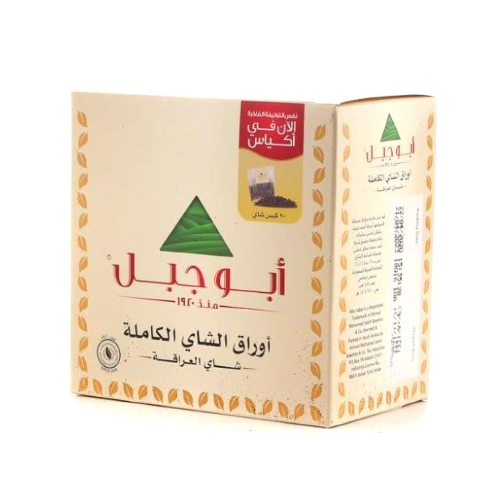 شاي أبو جبل - أوراق الشاي الكاملة - ٢٠ كيس 