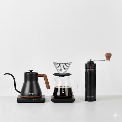 عرض عدة قهوة مقطرة من MHW-3Bombers